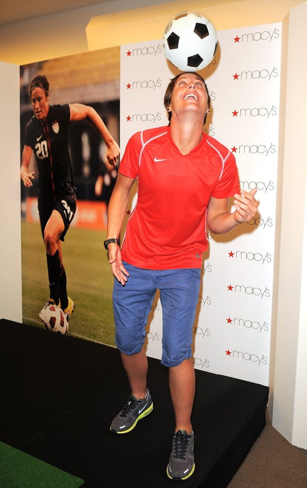 The U.S. Women's National Soccer Team Appears at Macy's Town Center Mall