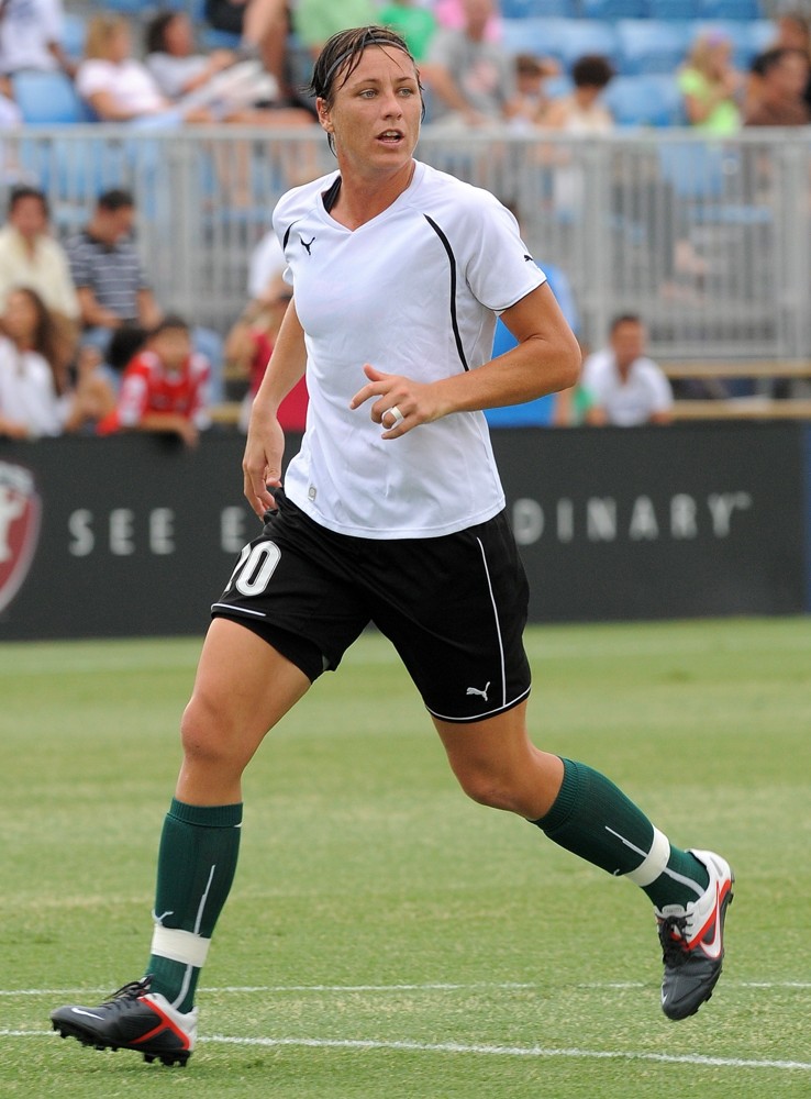 The U.S. Women's National Soccer Team Play with The Majicjack Soccer Team