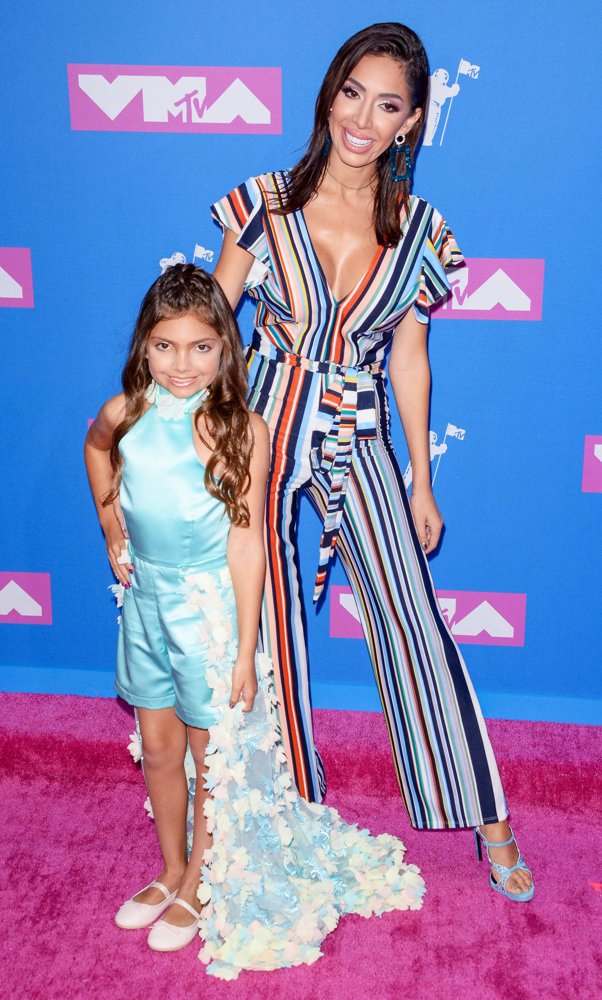 Sophia Abraham;Farrah Abraham;<br>2018 MTV Video Music Awards - Arrivals