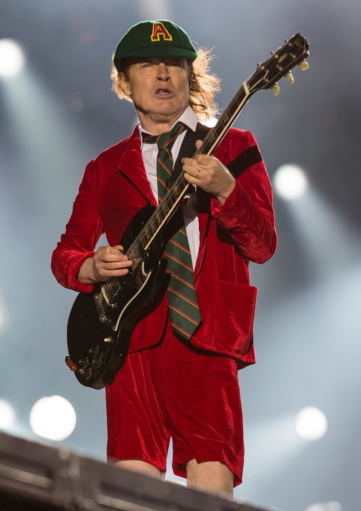 AC-DC Perform Live as Part of Their Rock or Bust World Tour