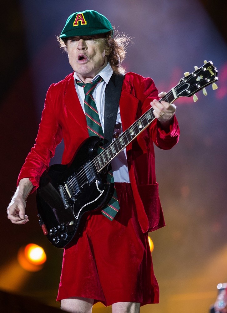 AC-DC Perform Live as Part of Their Rock or Bust World Tour