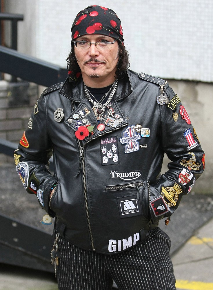 Adam Ant Outside The ITV Studios