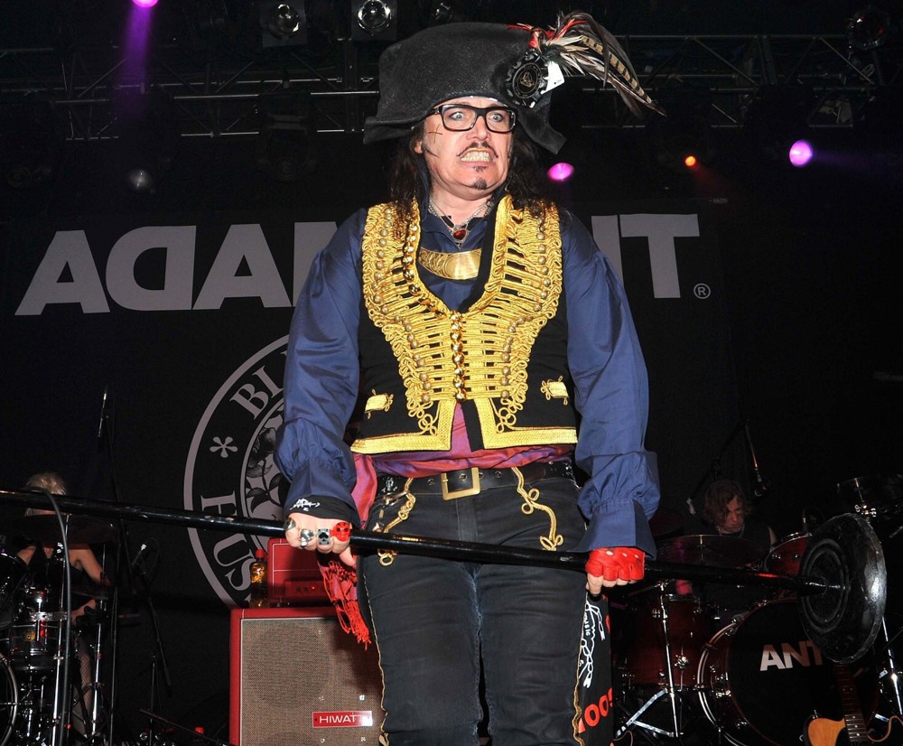 Adam Ant Performing Live on Stage