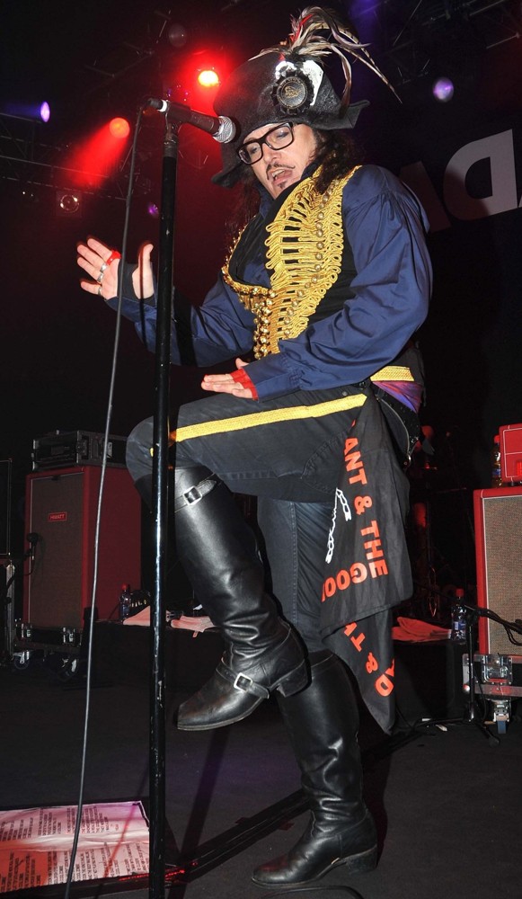 Adam Ant Performing Live on Stage