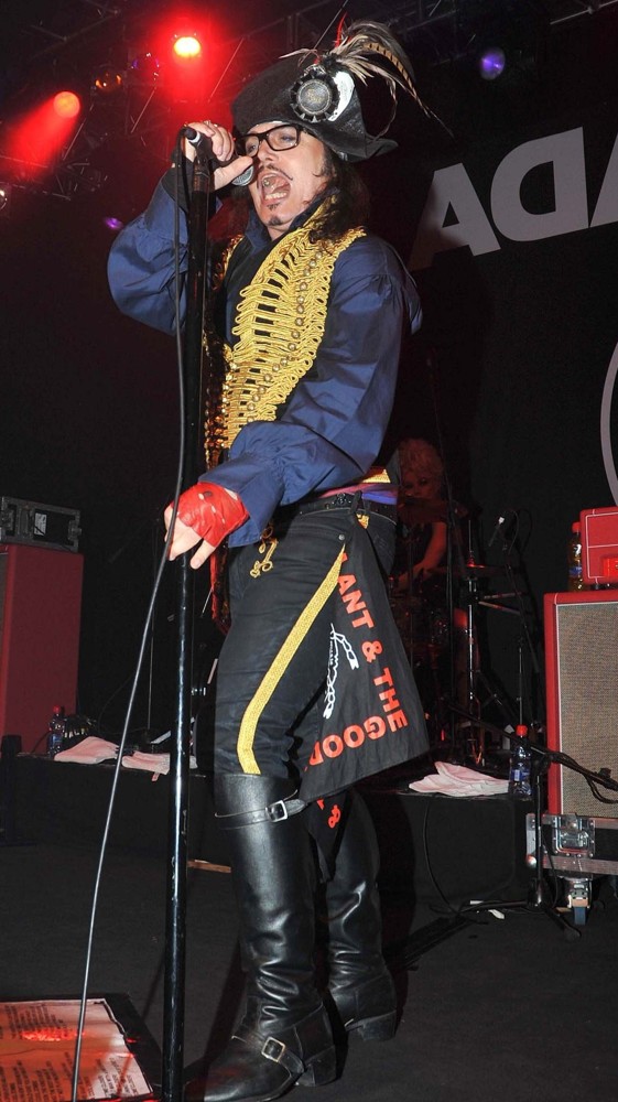 Adam Ant Performing Live on Stage