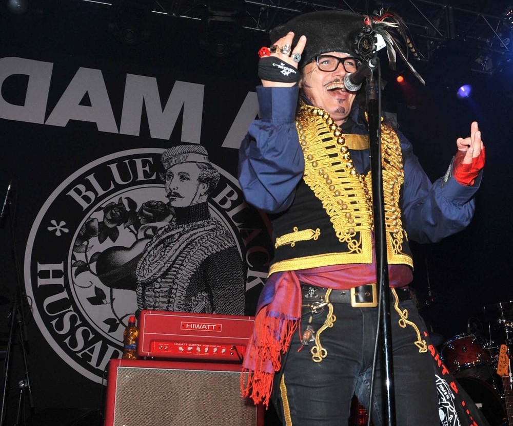 Adam Ant Performing Live on Stage