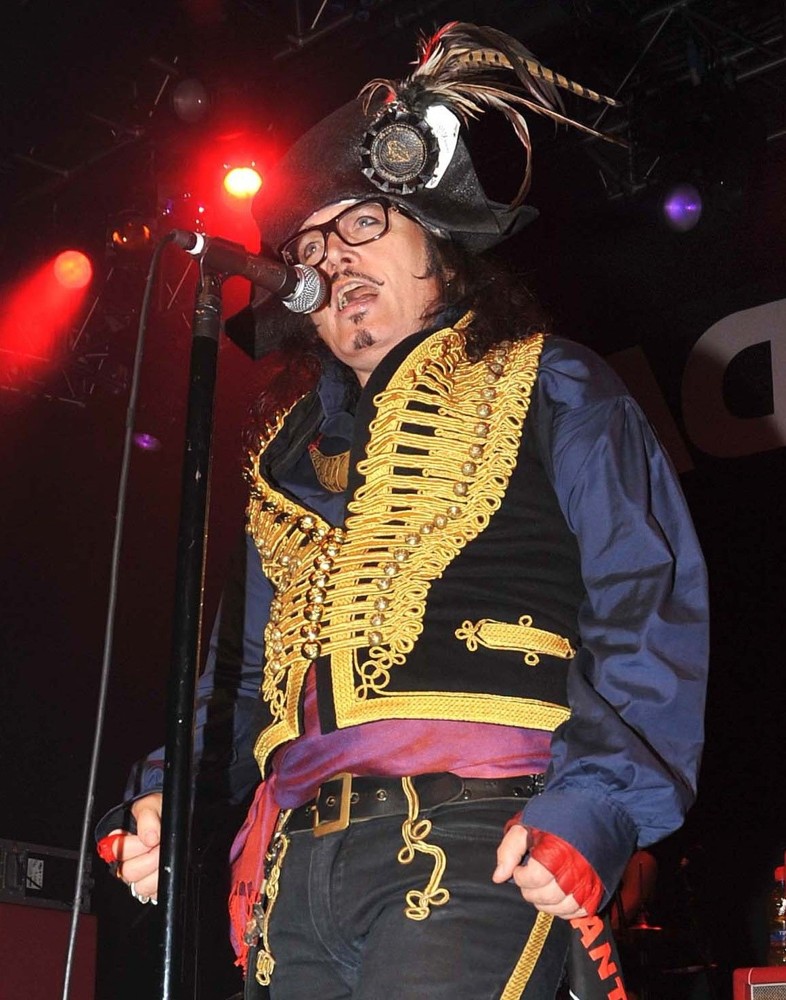 Adam Ant Performing Live on Stage