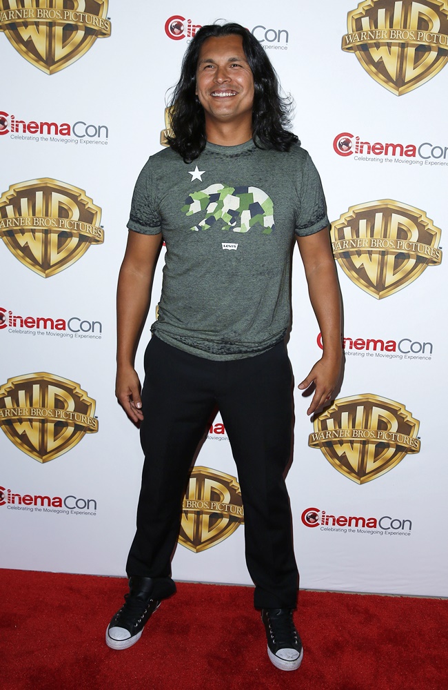 Adam Beach;<br>2016 CinemaCon Warner Bros Pictures - Day 2 - Red Carpet Arrivals