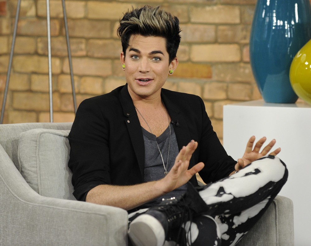 Adam Lambert Appears on The Marilyn Denis Show Promoting His Album Trespassing