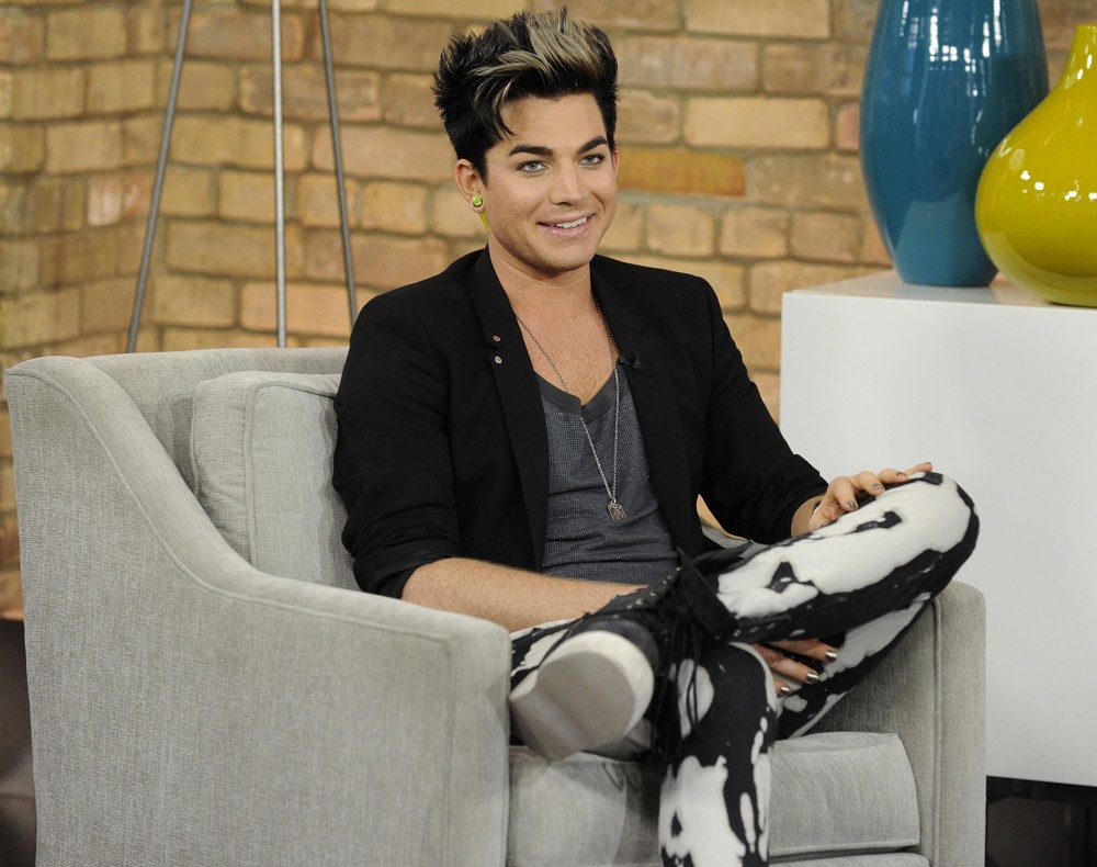 Adam Lambert Appears on The Marilyn Denis Show Promoting His Album Trespassing
