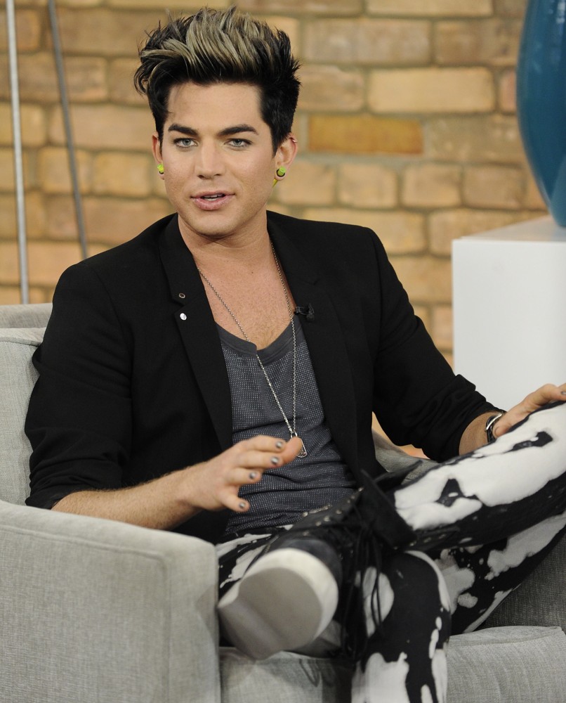 Adam Lambert Appears on The Marilyn Denis Show Promoting His Album Trespassing