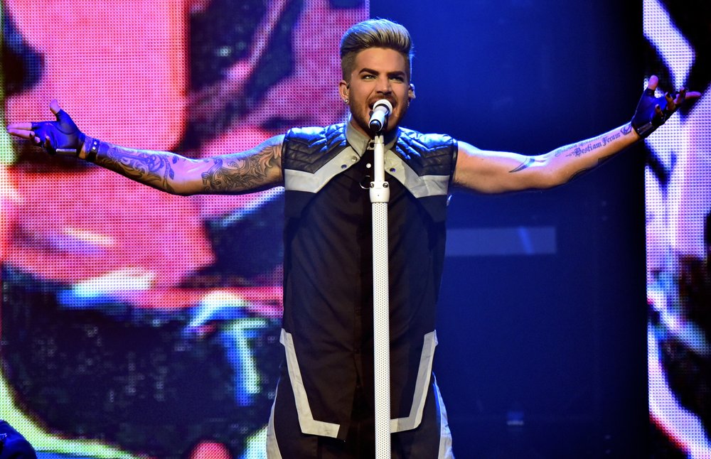 Adam Lambert Performing Live in Concert