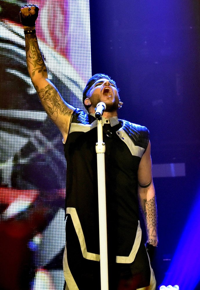 Adam Lambert Performing Live in Concert