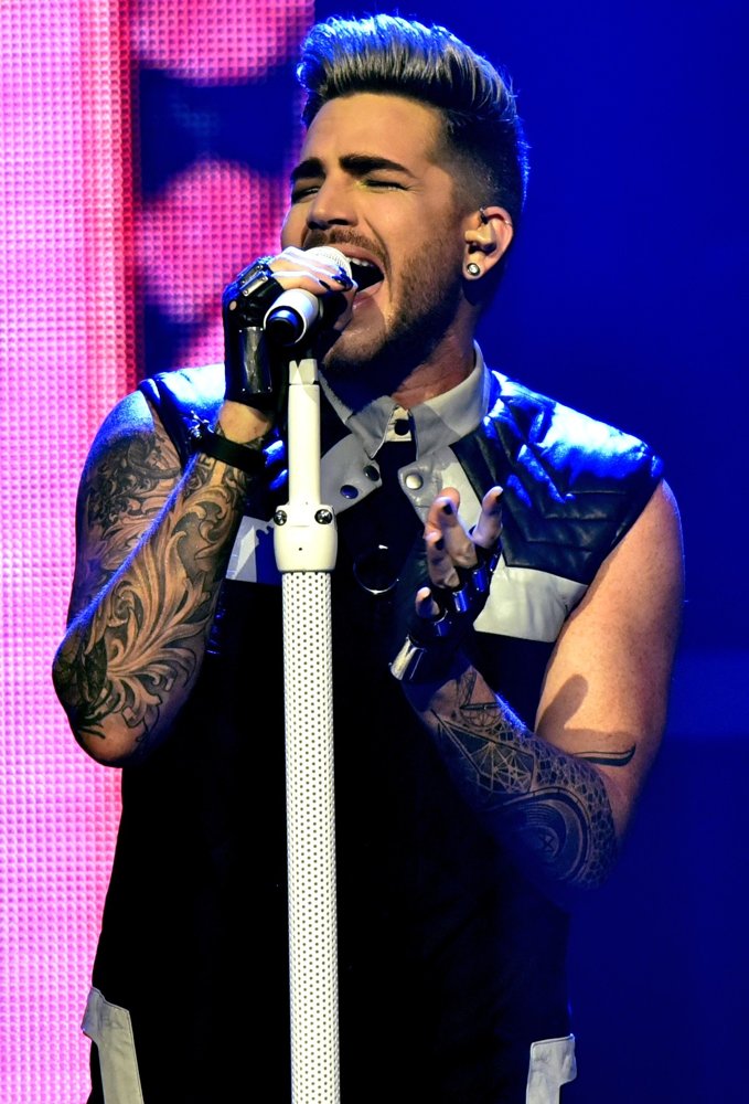 Adam Lambert Performing Live in Concert