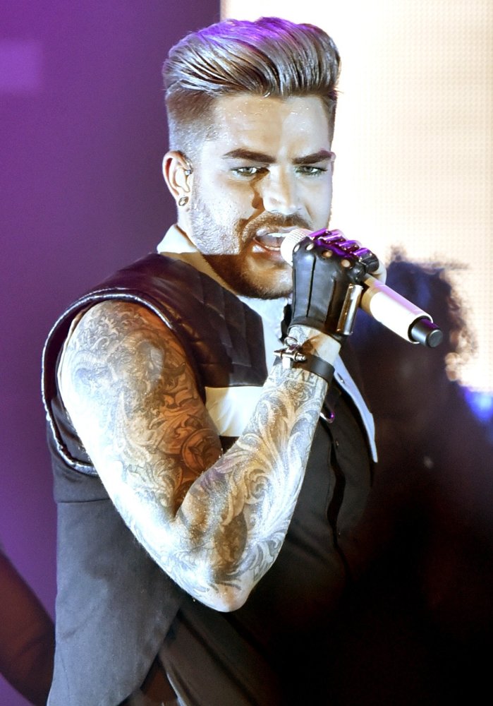 Adam Lambert Performing Live in Concert