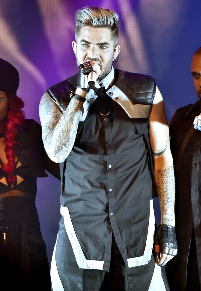Adam Lambert Performing Live in Concert