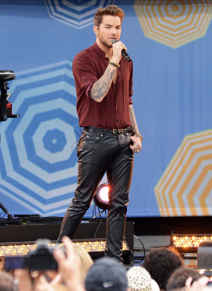 Adam Lambert Performs Live on ABC's Good Morning America
