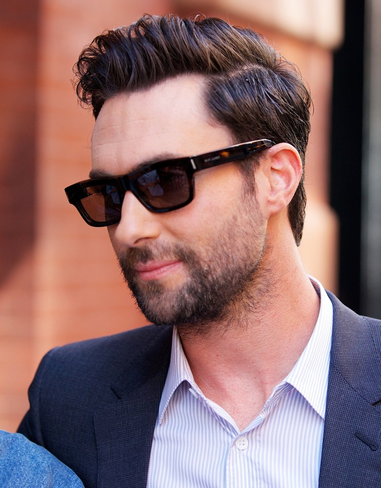 Adam Levine Out and About in Soho