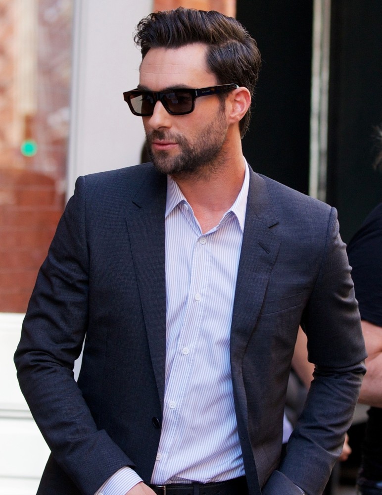 Adam Levine Out and About in Soho