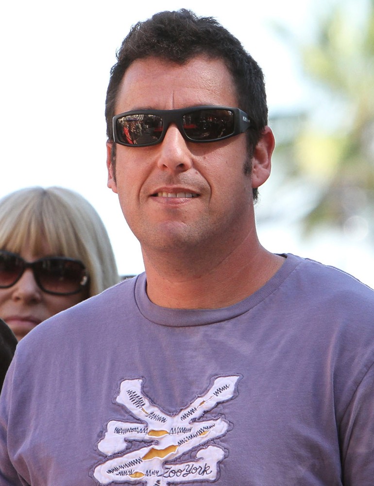 Adam Sandler;<br>Jennifer Aniston Is Honored with A Star on The Hollywood Walk of Fame