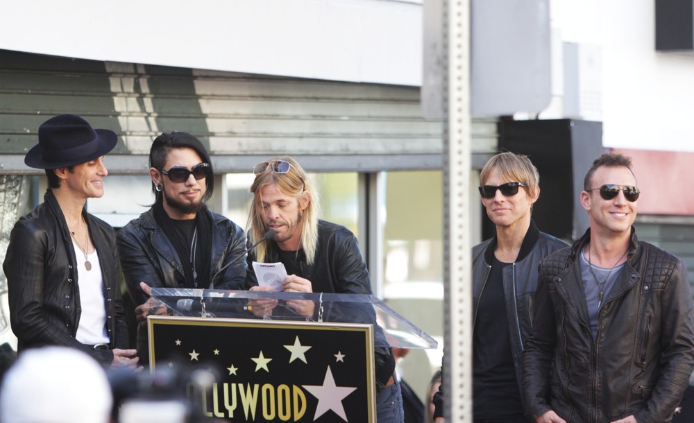 Ceremony Honoring Jane's Addiction with A Star on The Hollywood Walk of Fame