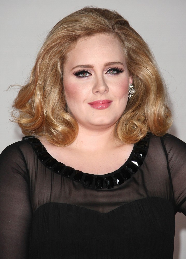 Adele;<br>The BRIT Awards 2012 - Arrivals