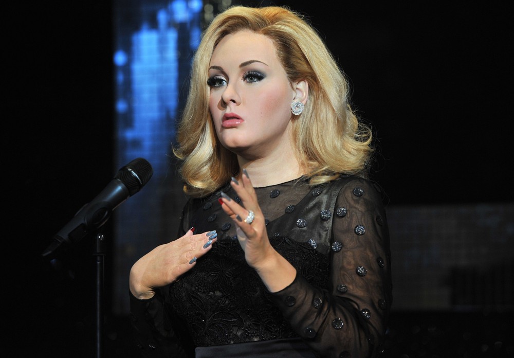 Adele Waxwork Unveiling