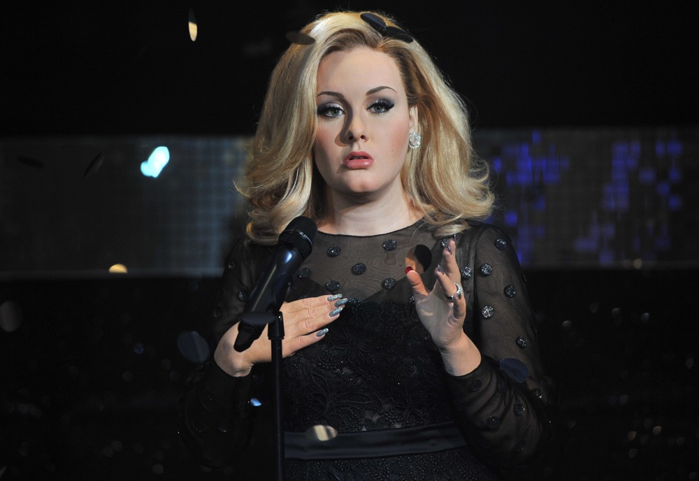 Adele Waxwork Unveiling