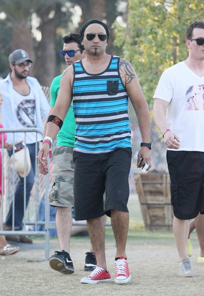 Celebrities at The 2012 Coachella Valley Music and Arts Festival - Week 2 Day 3