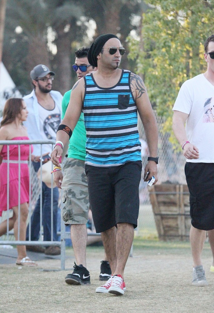 Celebrities at The 2012 Coachella Valley Music and Arts Festival - Week 2 Day 3