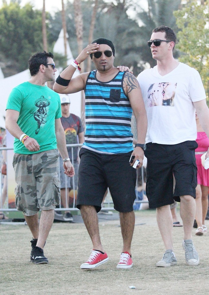 Celebrities at The 2012 Coachella Valley Music and Arts Festival - Week 2 Day 3