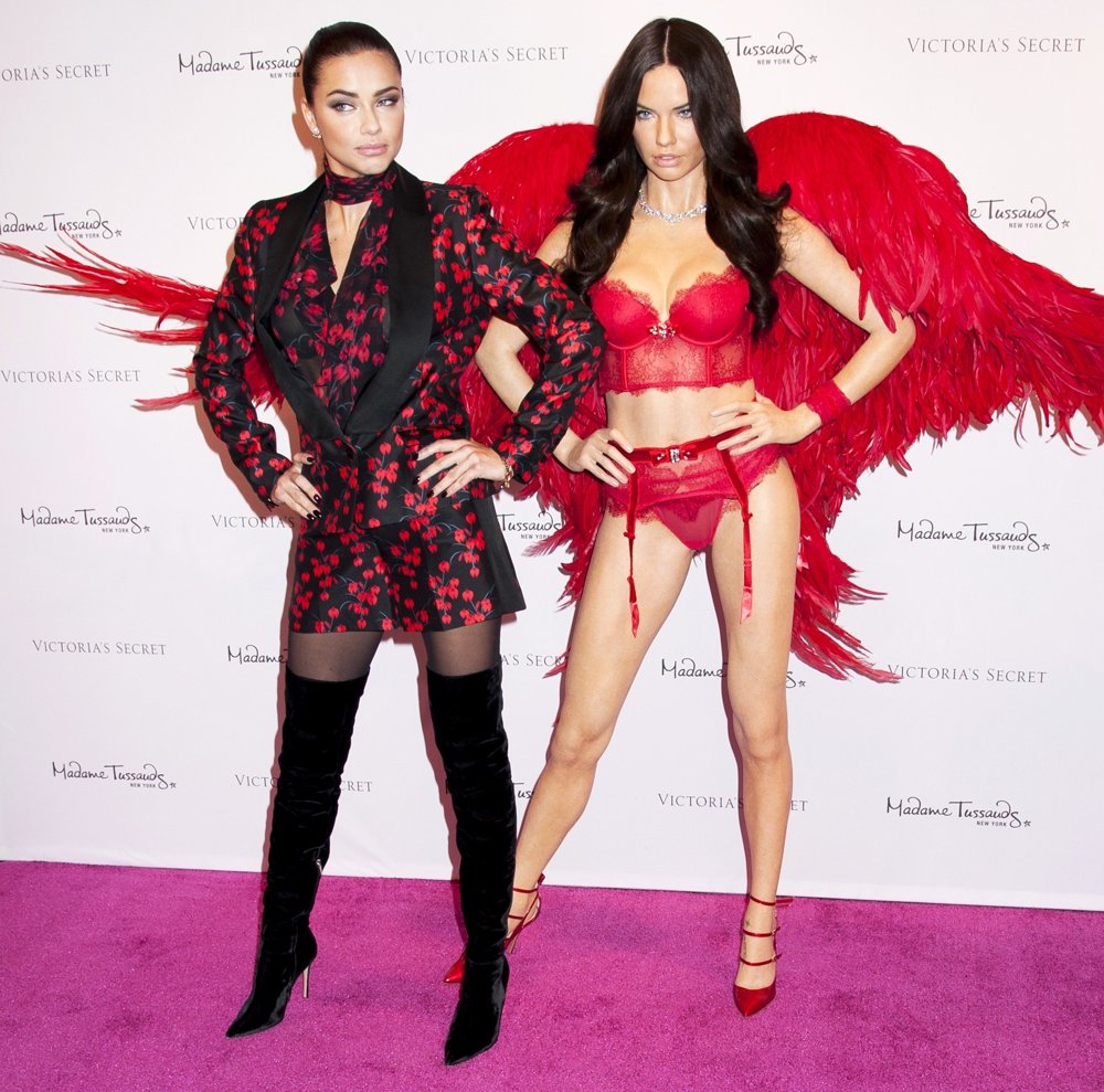 Adriana Lima Wax Figure Unveiled