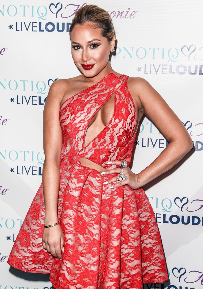 Adrienne Bailon;<br>Adriene Bailon Celebrates The Launch of Her Custom Valentine's Day Cocktail Recipe