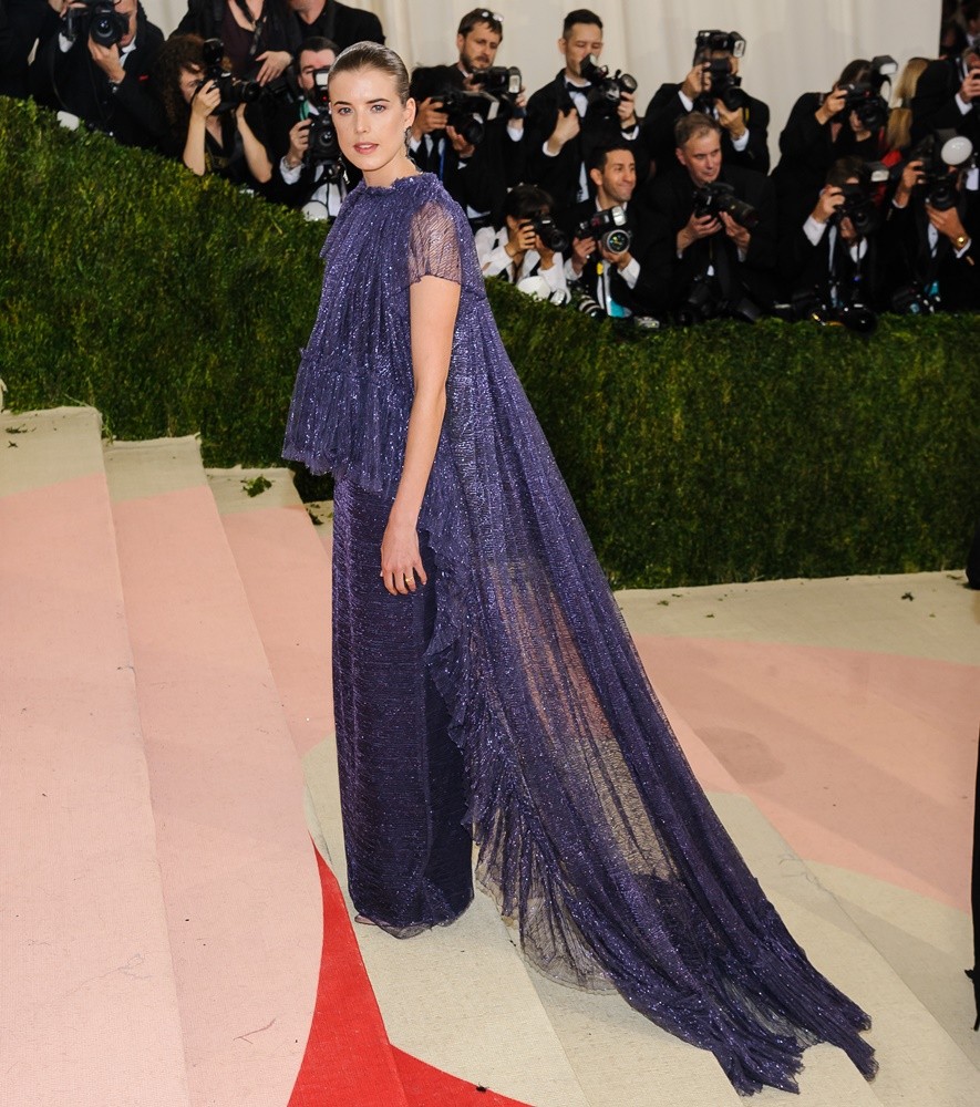 Agyness Deyn;<br>Manus x Machina: Fashion in An Age of Technology Costume Institute Gala