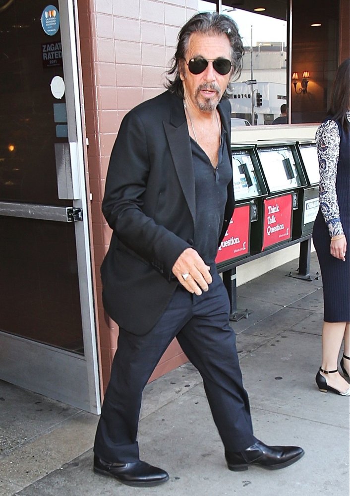 Al Pacino Leaves Nate n Al's Restaurant