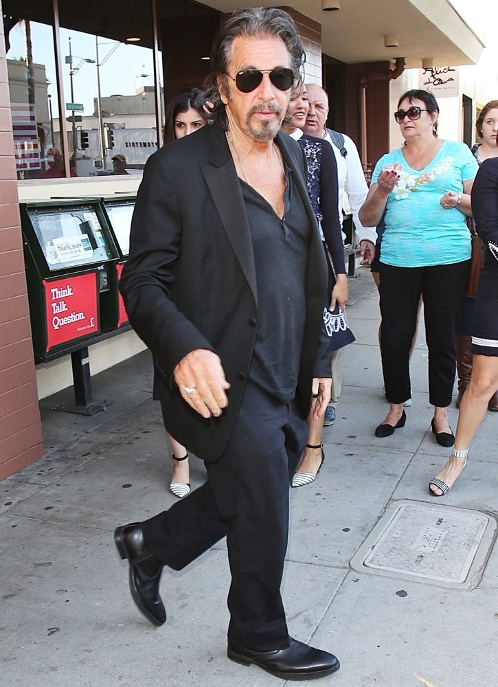 Al Pacino Leaves Nate n Al's Restaurant
