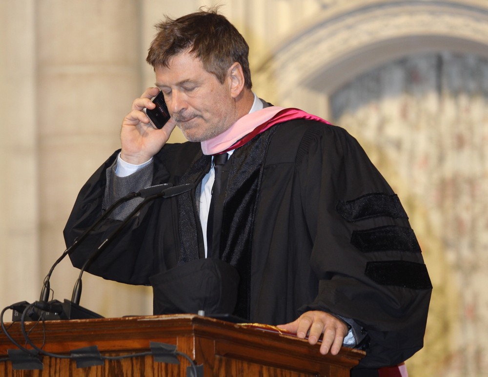 Alec Baldwin Received An Honorary Doctor of Musical Arts Degree from The Manhattan School of Music