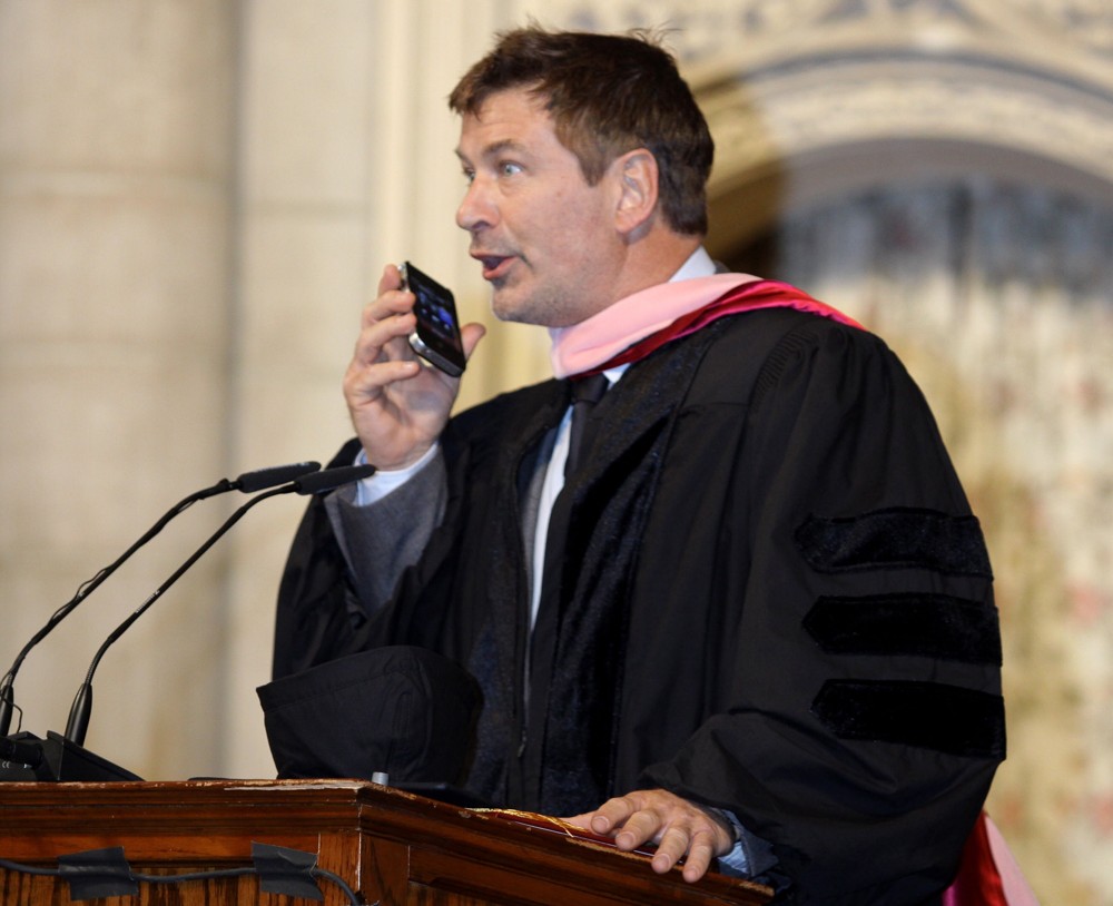 Alec Baldwin Received An Honorary Doctor of Musical Arts Degree from The Manhattan School of Music
