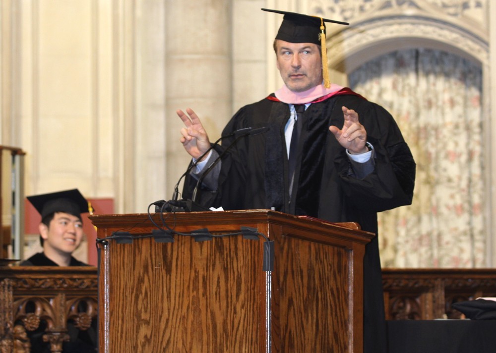 Alec Baldwin Received An Honorary Doctor of Musical Arts Degree from The Manhattan School of Music