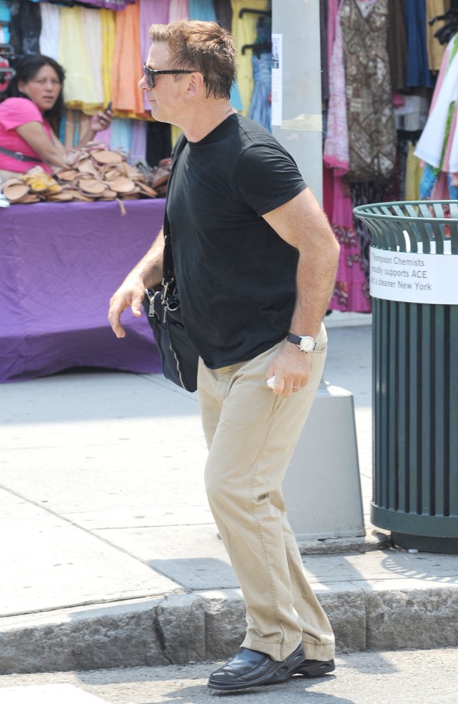 Alec Baldwin;<br>Alec Baldwin and His Family Take A Stroll in Downtown Manhattan on The Day After His Wedding