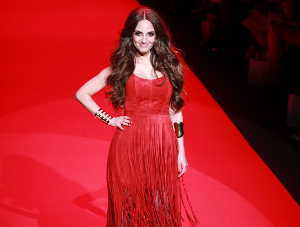 Mercedes-Benz Fashion Week Fall 2015 - Go Red for Women Red Dress Collection - Runway