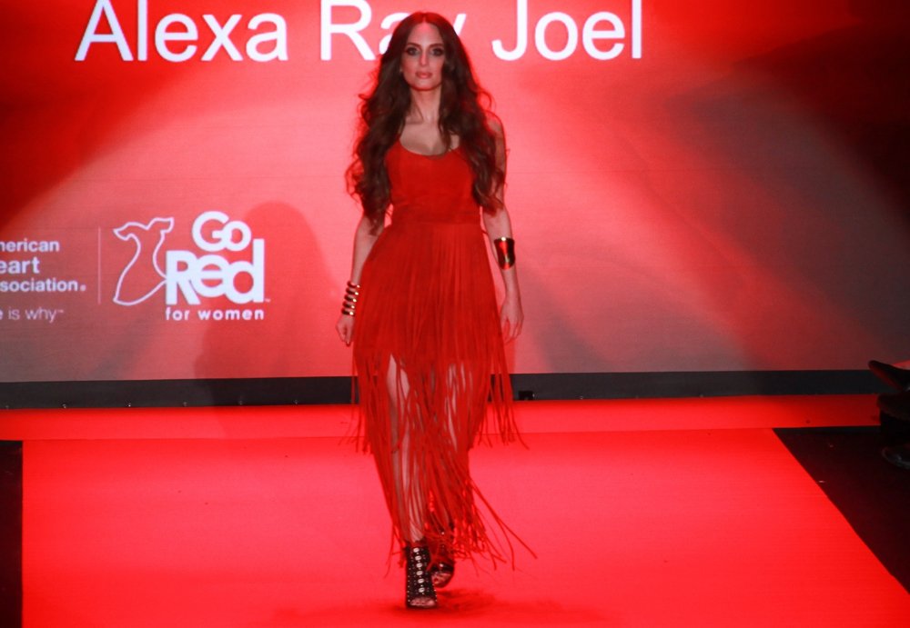 Mercedes-Benz Fashion Week Fall 2015 - Go Red for Women Red Dress Collection - Runway