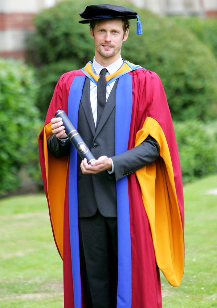 Alexander Skarsgard Receives An Honorary Degree in The Arts from Leeds Metropolitan University