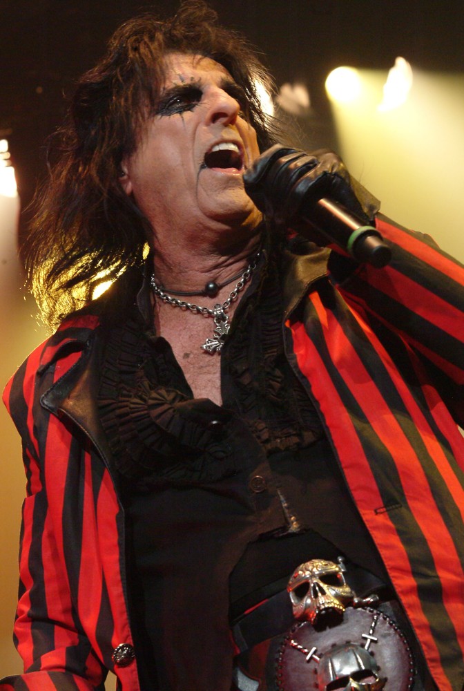 Alice Cooper;<br>Alice Cooper Performing Live at Wembley Arena