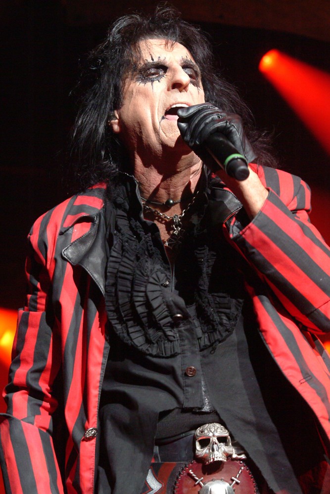 Alice Cooper;<br>Alice Cooper Performing Live at Wembley Arena