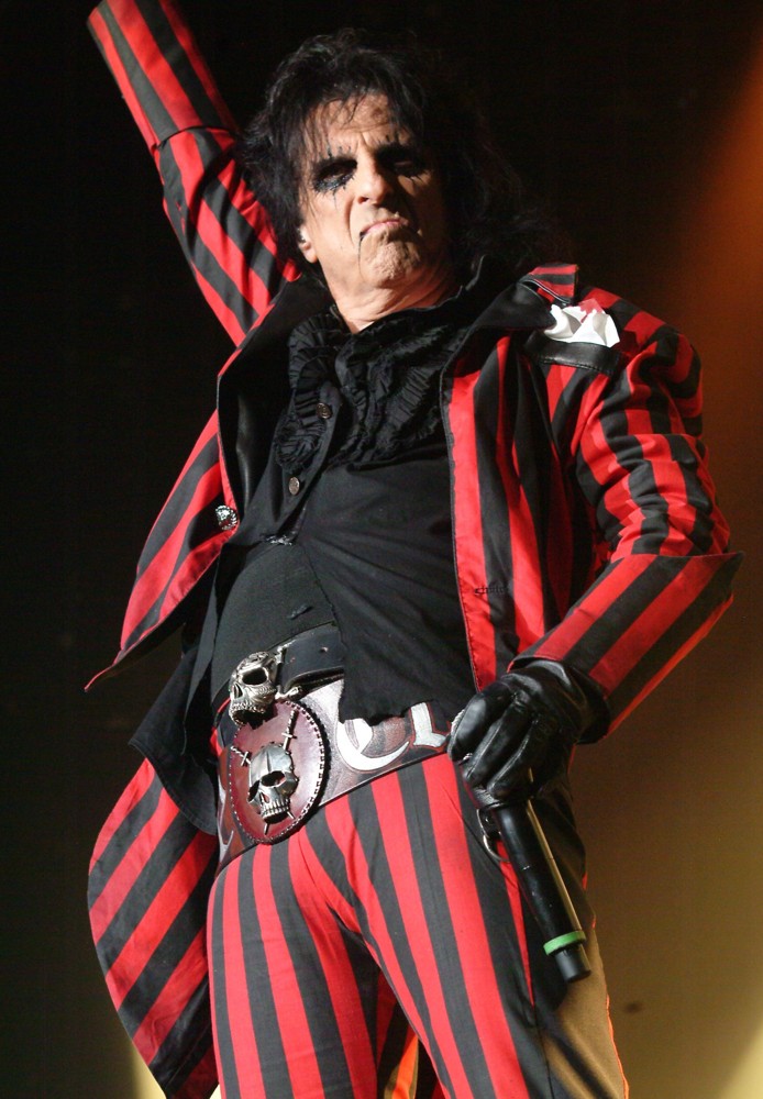 Alice Cooper;<br>Alice Cooper Performing Live at Wembley Arena
