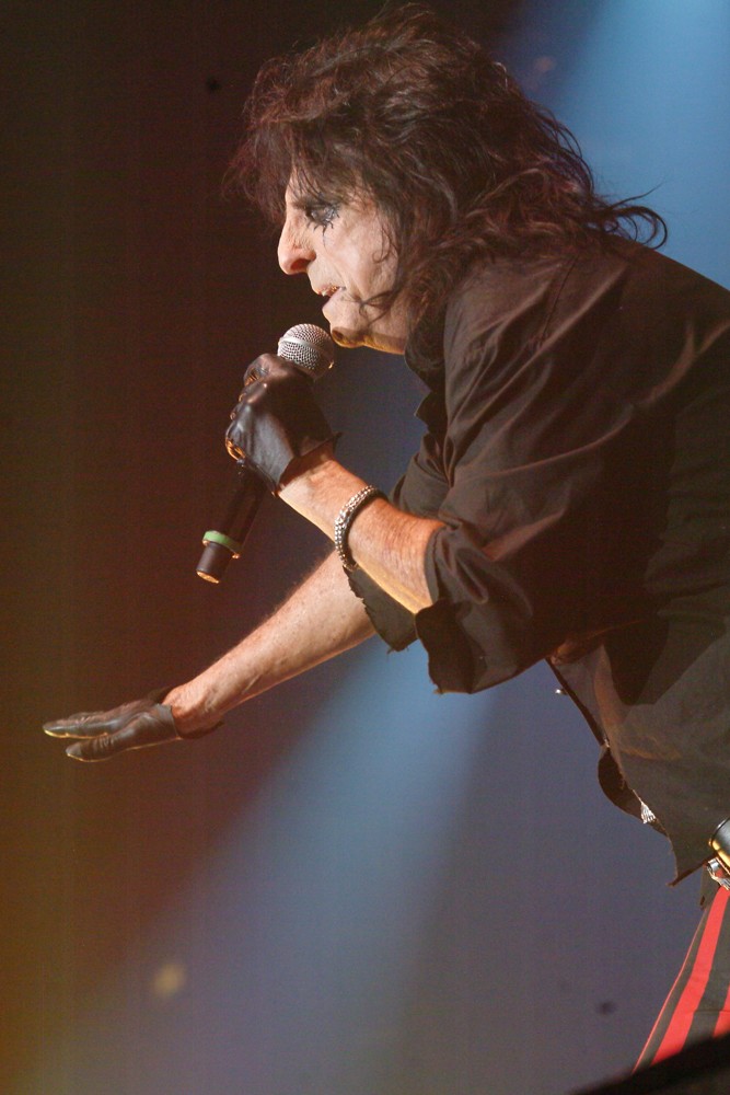 Alice Cooper;<br>Alice Cooper Performing Live at Wembley Arena