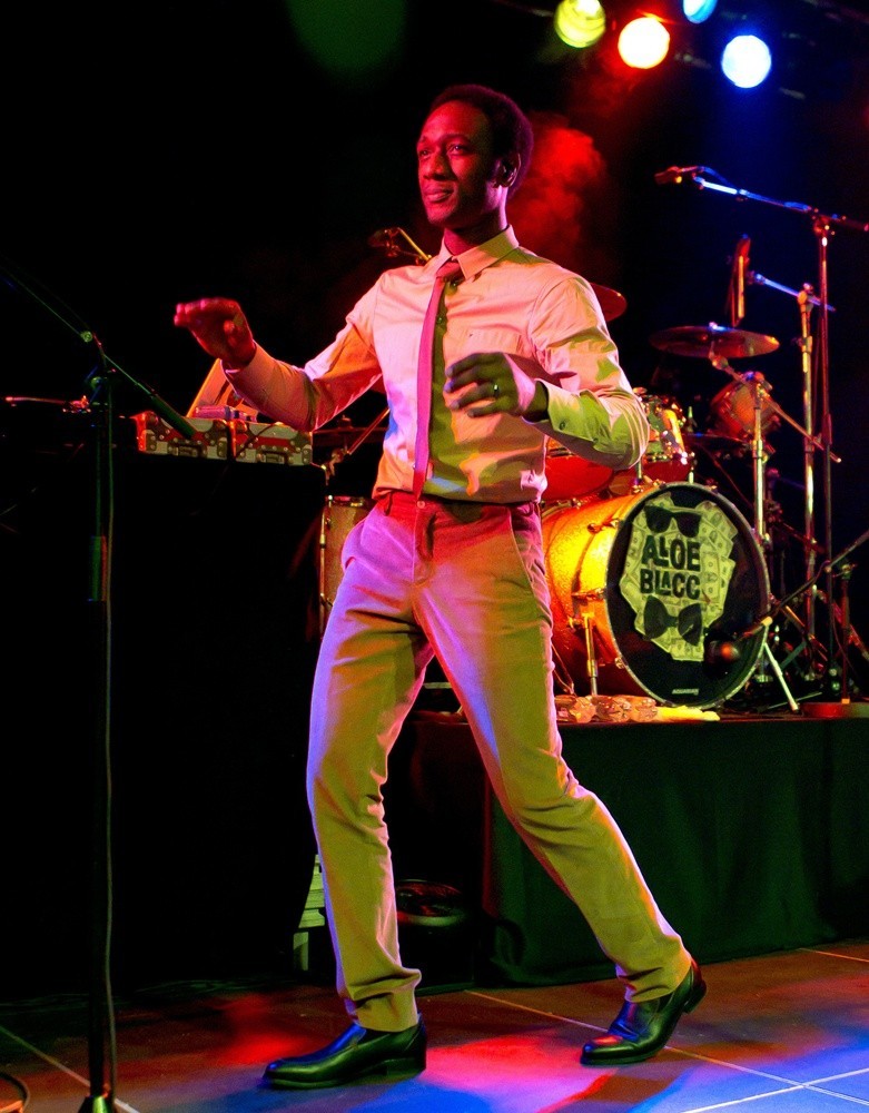 Aloe Blacc Performing