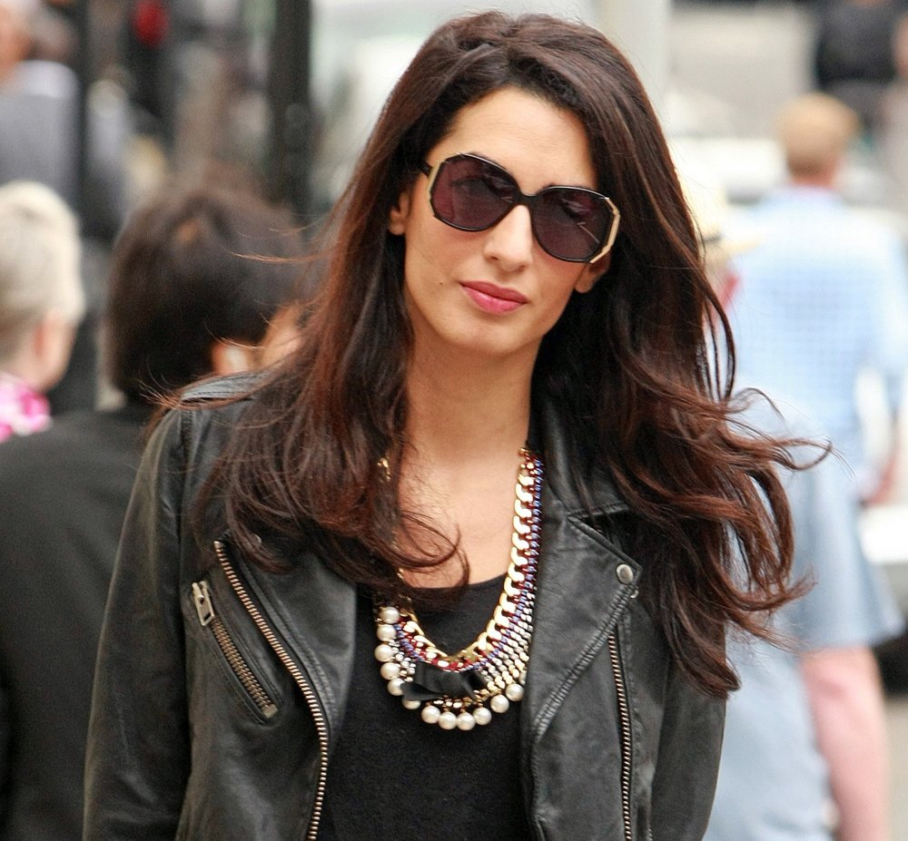 Amal Alamuddin Out in London