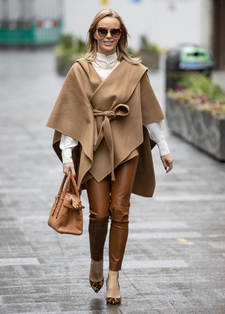Amanda Holden Seen at Global